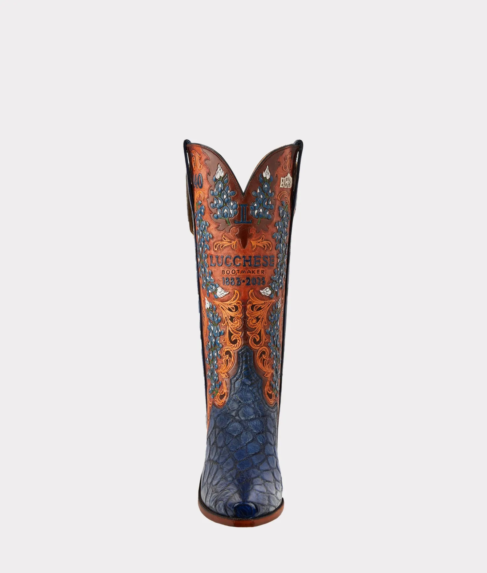Women/BOY Lucchese Cowboy*Women's Bluebonnet 140th Anniversary Boot