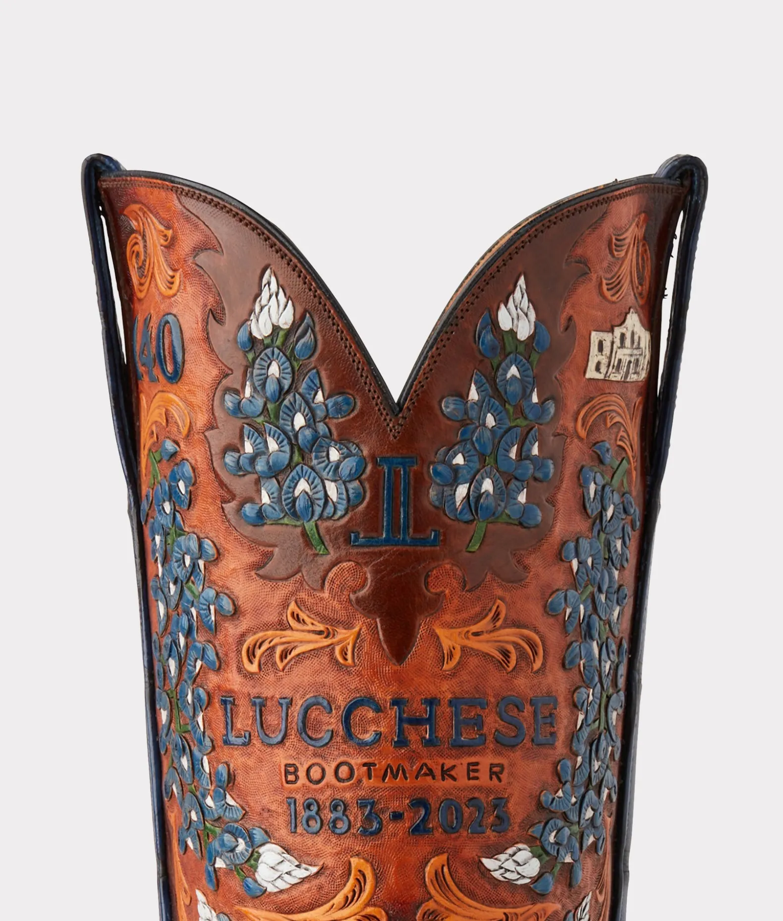Women/BOY Lucchese Cowboy*Women's Bluebonnet 140th Anniversary Boot