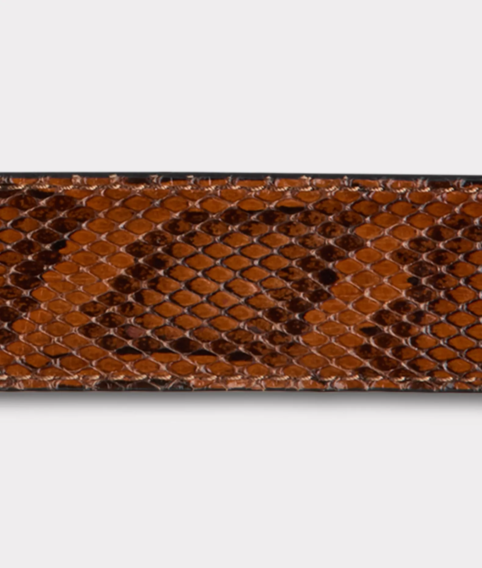 Women Lucchese Belts*Women's Exotic Mirrored L Belt