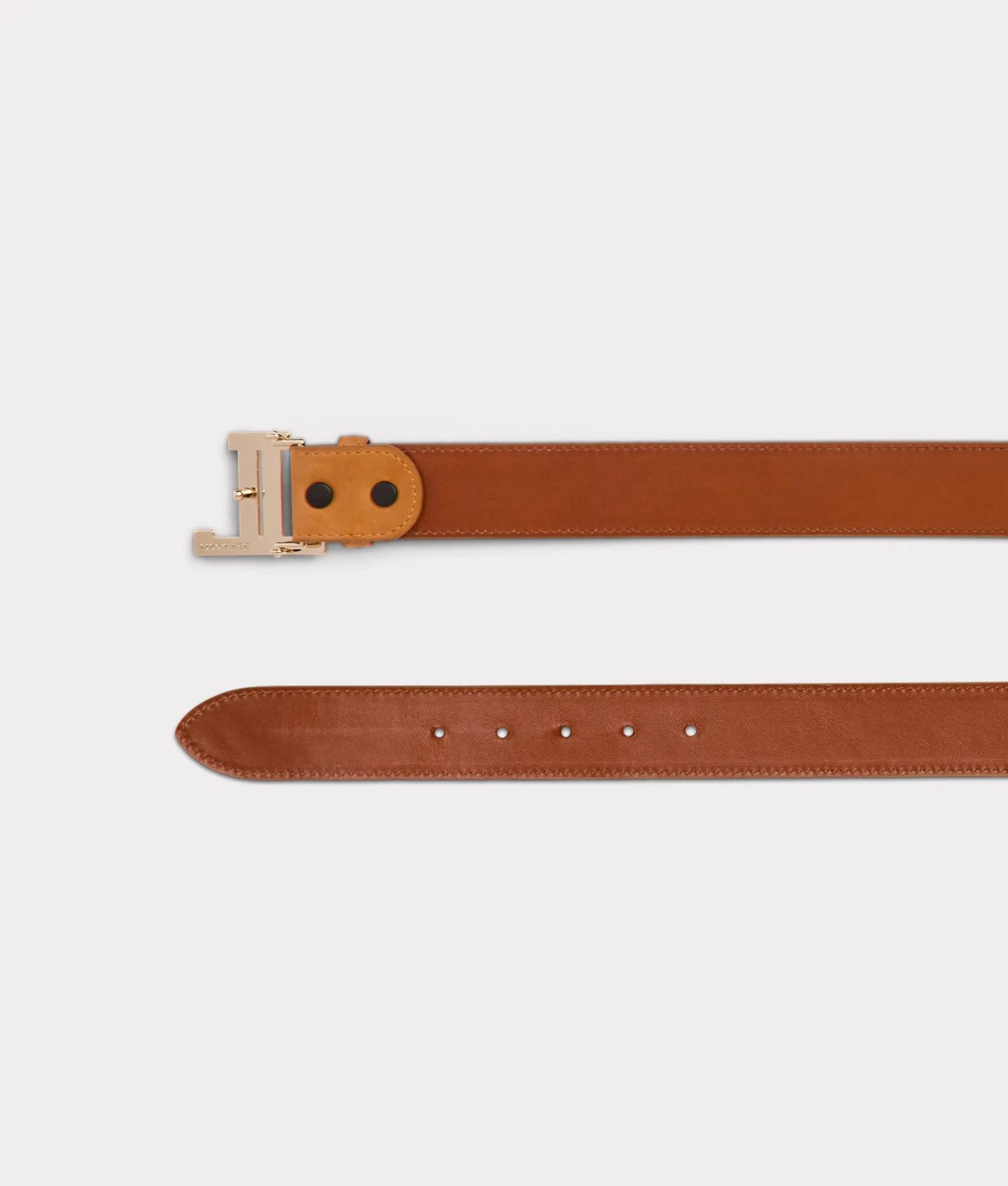 Women Lucchese Belts*Women's Mirrored L Belt