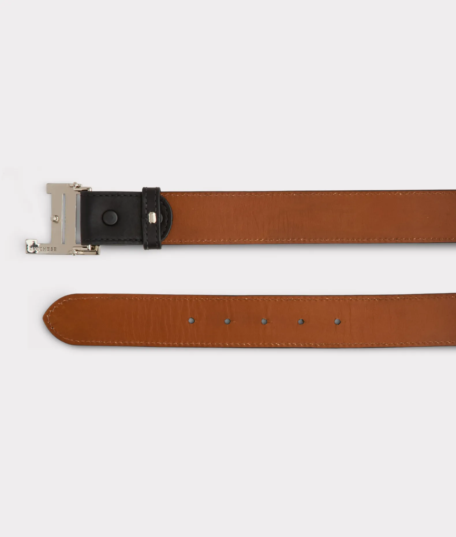 Women Lucchese Belts*Women's Mirrored L Belt